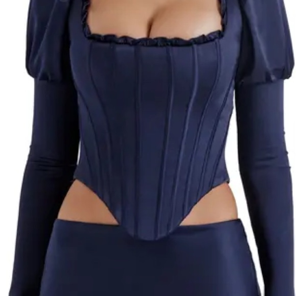 House of CB Dana Puff Sleeve Corset